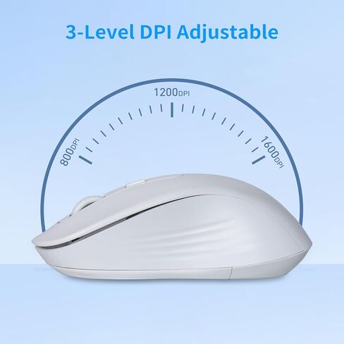 HUO JI Wireless Bluetooth Keyboards, 2.4GHz Typewriter Retro Keyboard, 84 Keys Portable Office Computer Keyboard with 2xAAA Batteries for Windows Mac PC Laptop in Kuwait