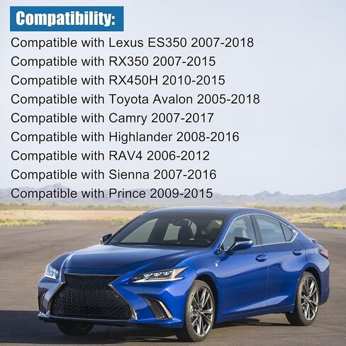 3 قطعة مجموعة حشية مشعب السحب مناسبة لتويوتا أفالون كامري هايلاندر سيينا فينزا RAV4 2005-2018 لكزس ES350 RX350 RX450h 2007-2017 V6 3.5L حشيات مشعب استبدال in Saudi Arabia