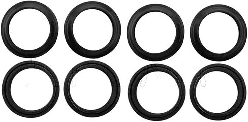 Motorcycle Front Fork Oil Seal 43X54X11 Duct Cover Fit For Triumph 900 800 675 R 955 1050(2 Set Oil Dust Seal) in Saudi Arabia