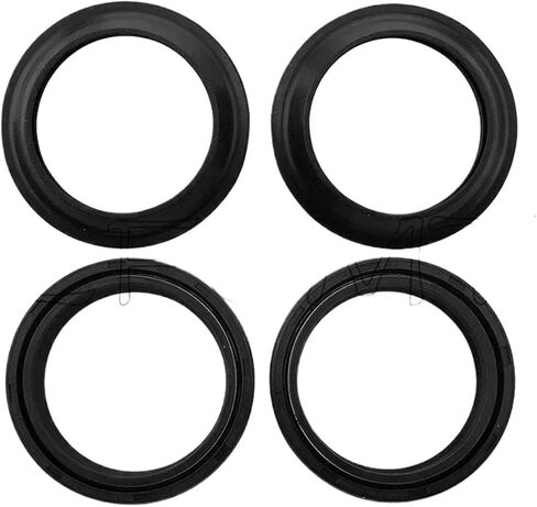 Motorcycle Front Fork Oil Seal 43X54X11 Duct Cover Fit For Triumph 900 800 675 R 955 1050(2 Set Oil Dust Seal) in Kuwait