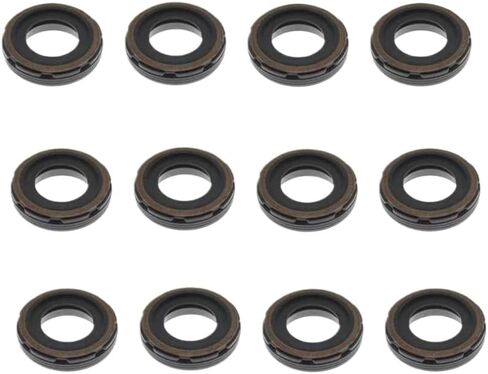 2X 4X 8X 12X Cylinder Head Cover Spark Plug Oil Seal Compatible with 2. 0L 2. 2L D-4D Engines Fits Select Models 23682 27030(12PCS) in Saudi Arabia