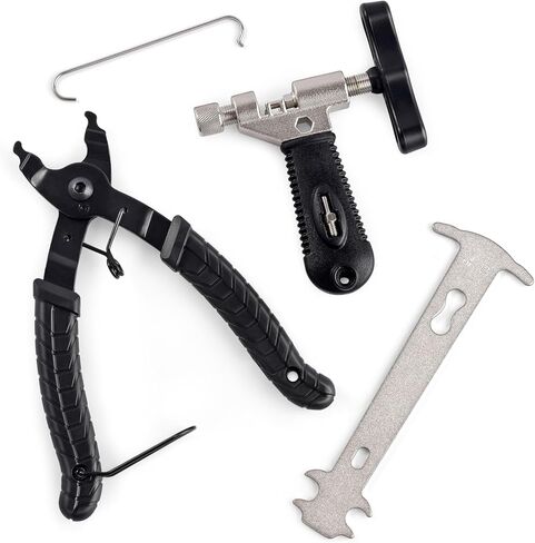 Bike Chain Tool, Bicycle Chain Tool with Master Link Plier Chain Breaker and Chain Checker for Bike Chain Link Removal Repair in Kuwait