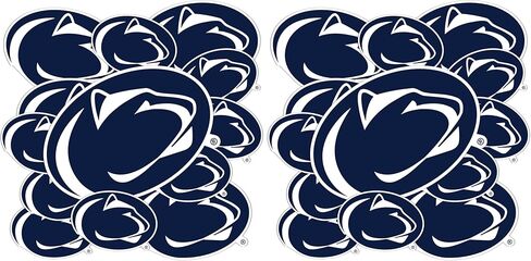 The Pennsylvania State University Sticker Penn State PSU Nittany Lions Stickers Vinyl Decals Laptop Water Bottle Car Scrapbook T3 (Type 3-1) in Saudi Arabia