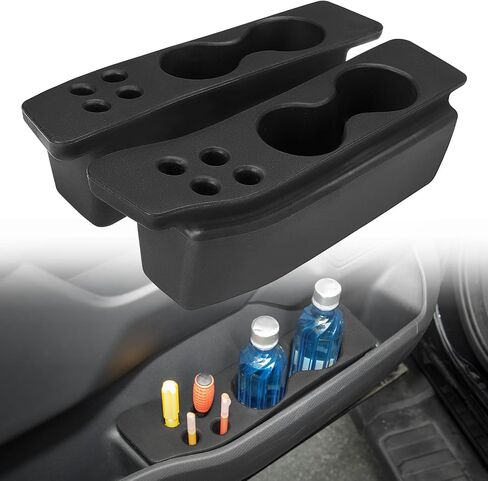 JOYTUTUS Door Cup Holder Insert Compatible with F150 2021-2026 Cup Holder Insert Accessories, Foam Water Cup Holder Door Panel Left & Right in Saudi Arabia