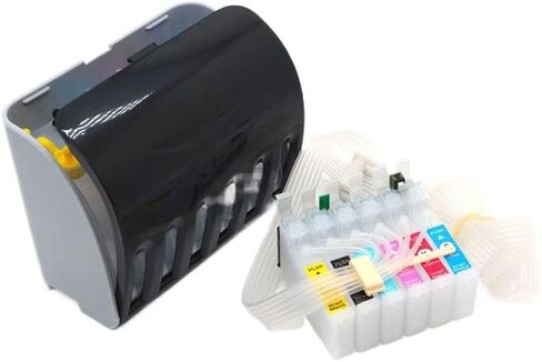 6Color 85 T0851-T0856 CISS System with Auto Reset Chip Compatible with Stylus Photo 1390 Printer in Saudi Arabia