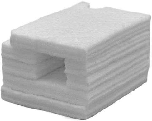 10 Sets Waste Ink Tank Sponge Ink Pad Compatible with ET-2712 ET-2714 ET-2715 ET-2720 ET-2721 ET-2726 ET-2812 ET-2711 in Saudi Arabia