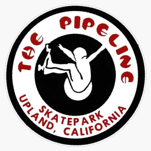 ملصق فينيل بتصميم خط الأنابيب Skatepark ملصق مضاد للمياه للكمبيوتر المحمول جدار نافذة ملصقات للسيارة متعددة الأشكال 5" in Saudi Arabia