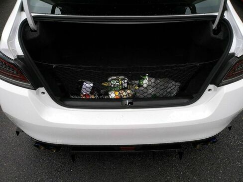 Trunk Organizer Cargo Net for Subaru WRX Impreza WRX STI 2015–2022 – Envelope Style Cargo Net for Sedan – Premium Mesh Elastic Car Trunk Organizer–Compatible with WRX Impreza WRX STI in Saudi Arabia