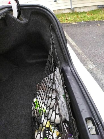 Trunk Organizer Cargo Net for Subaru WRX Impreza WRX STI 2015–2022 – Envelope Style Cargo Net for Sedan – Premium Mesh Elastic Car Trunk Organizer–Compatible with WRX Impreza WRX STI in Saudi Arabia