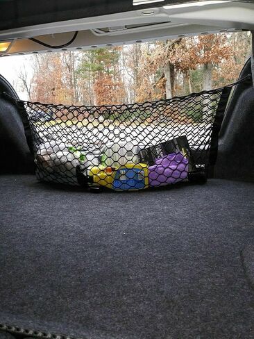 Trunk Organizer Cargo Net for Subaru WRX Impreza WRX STI 2015–2022 – Envelope Style Cargo Net for Sedan – Premium Mesh Elastic Car Trunk Organizer–Compatible with WRX Impreza WRX STI in Saudi Arabia