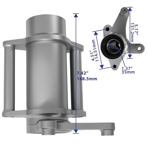 Rear Axle Bearing Carrier Hub 5YT-25311-00-00 Compatible with 2004 Yamaha Raptor 350 YFM350 2005-2013 Yamaha Raptor 350 YFM350R in Saudi Arabia