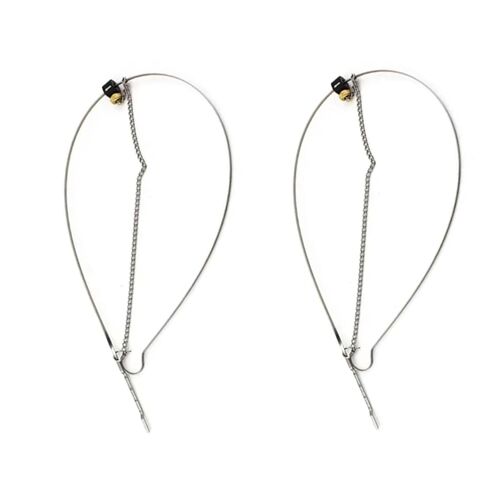 Oil Level Indicator Dipstick Compatible with Porsche T40178 Engine Oil Gauge Level Dipstick Dip Stick Indicator Automobile Replacement Accessories(2PC) in Saudi Arabia