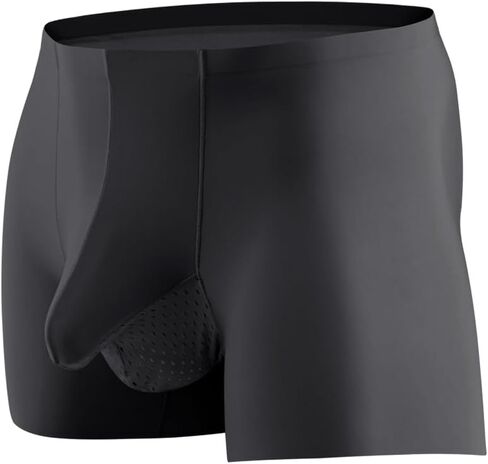 Men's Bulge Enhancing Trunks Quick Dry Boxer Briefs Elephant Nose Underwear with Separate Pouch in Saudi Arabia