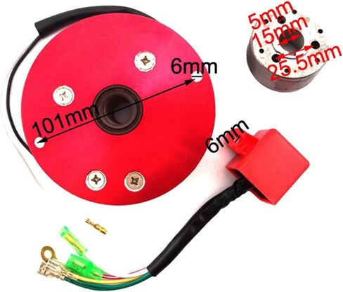 Inner Rotor Kit Racing HP Magneto Coil Stator 50 60 70 80 90 100 125 140 CC Dirt Pit Bike Horizontal Thumpstar Parts in Saudi Arabia