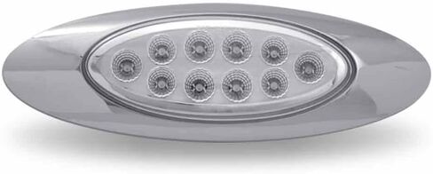Trux TLED-G4XAB Marker Light, M1 Style, Dual Revolution, Amber/Blue, Led (10 Diodes) in Saudi Arabia