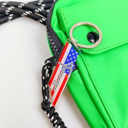 Tennessee Souvenirs Keychain With Key Ring - American Flag Keychain, Key Holder For Gifts,Souvenirs From Usa,Spot M in Saudi Arabia