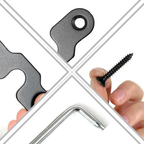 Sun Visor Repair Kit for JE EP2018 Wrangler JK, 2020-2022 Gladiator, 2018-2022 Wrangler Visor Mounting Clips, Aluminum Alloy Material, Heavy Duty JP Accessories in Saudi Arabia