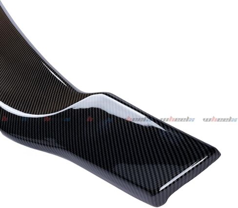 جناح خلفي للصندوق متوافق مع 2015-2021 Subaru WRX/WRX STI، R Style Duckbill يناسب 15-21 4 أبواب سيدان، شفة جناح عالية الركل (نمط ألياف الكربون) in Saudi Arabia