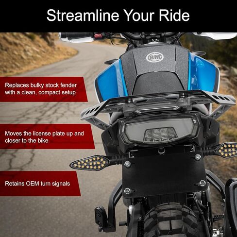 Tusk Fender Eliminator Kit Compatible with CF-Moto IBEX 800 2023-2025 in Saudi Arabia