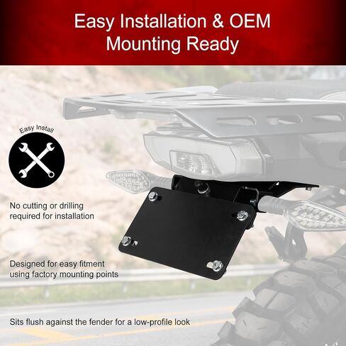 Tusk Fender Eliminator Kit Compatible with CF-Moto IBEX 800 2023-2025 in Saudi Arabia