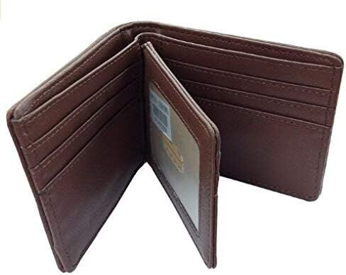 Horse Shoe Wallet Western Bifold Check Book Style W086 brown in Saudi Arabia
