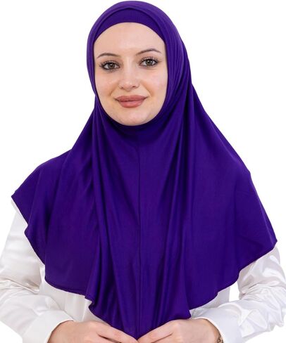 Prien Instant Hijab For Women, Muslim Long Scarf, Undercap Turban Set, Turkish Islamic Clothing, Prayer Clothes For Abaya in Saudi Arabia