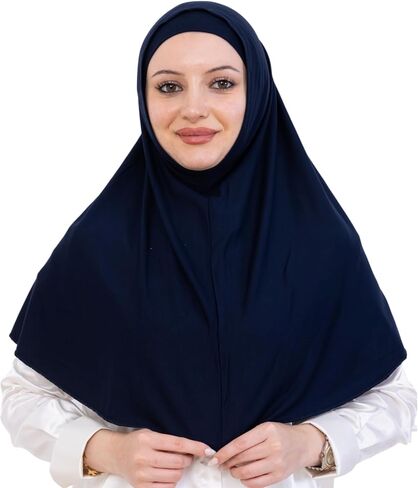 Prien Instant Hijab For Women, Muslim Long Scarf, Undercap Turban Set, Turkish Islamic Clothing, Prayer Clothes For Abaya in Saudi Arabia