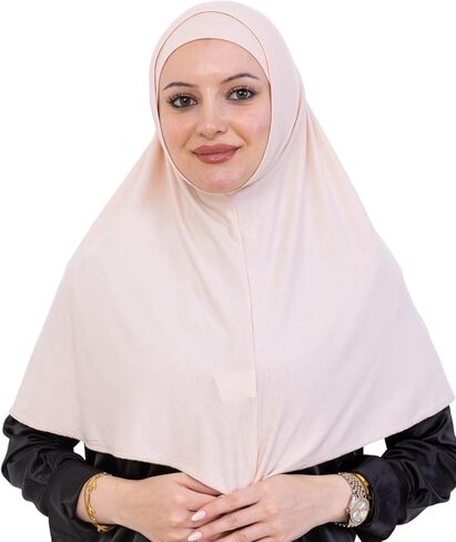 Prien Instant Hijab For Women, Muslim Long Scarf, Undercap Turban Set, Turkish Islamic Clothing, Prayer Clothes For Abaya in Saudi Arabia