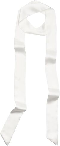 Neck Scarf Solid Color Satin Scarf Skinny Neckerchief for Women Purse Wrap Handle Satin Belt in Saudi Arabia