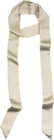Neck Scarf Solid Color Satin Scarf Skinny Neckerchief for Women Purse Wrap Handle Satin Belt in Saudi Arabia
