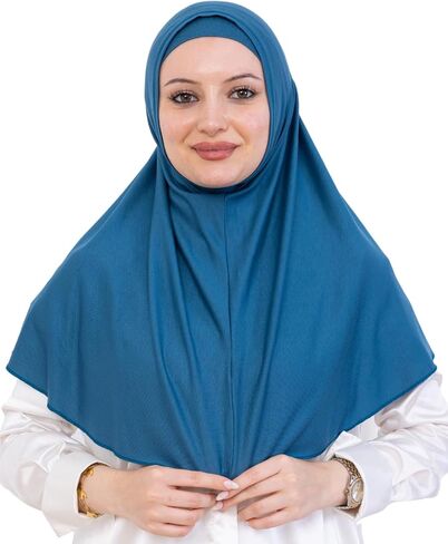 Prien Instant Hijab For Women, Muslim Long Scarf, Undercap Turban Set, Turkish Islamic Clothing, Prayer Clothes For Abaya in Saudi Arabia