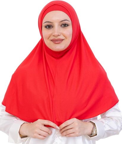Prien Instant Hijab For Women, Muslim Long Scarf, Undercap Turban Set, Turkish Islamic Clothing, Prayer Clothes For Abaya in Saudi Arabia