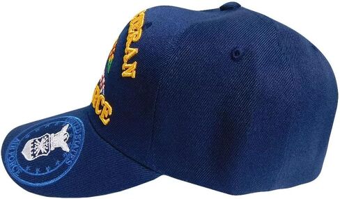Native Veteran United States Air Force Navy Blue Embroidered Cap Hat Licensed (Officially Licensed by The US Navy) in Saudi Arabia