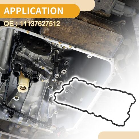 سيارة نقل تصفية النفط عموم طوقا زيت المحرك طوقا ختم No.11137627512 ل BMW 328i 2012-2016 ل BMW X3 2015-2016 1 قطعة جيد الختم in Kuwait