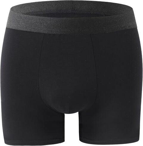 4 pairs of Men's underwear, Soft and stretchy boxer briefs, Opaque fabric casual underwear, comfortable and breathable (XXL) in Saudi Arabia