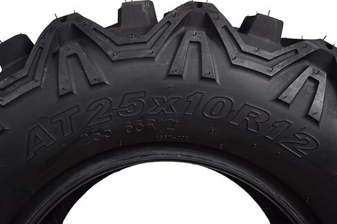 Kenda K587 Bear Claw Trail/Hardpack ATV Radial Tire - 25/10R12 D in Saudi Arabia
