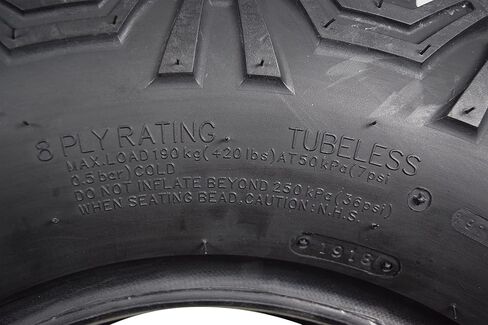 Kenda K587 Bear Claw Trail/Hardpack ATV Radial Tire - 25/10R12 D in Saudi Arabia