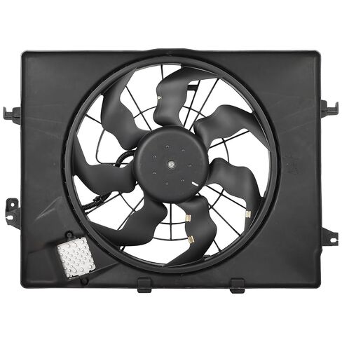 623-950 Radiator Cooling Fan Assembly for 2013-2015 for Hyundai Sonata,2014-2016 for Kia Optima,Replace# 623950; 253804R500; HY3115149; 253804R500 in Saudi Arabia