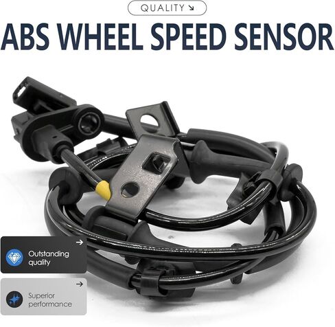 2 قطعة مستشعر سرعة العجلات الأمامية اليسرى واليمنى متوافق مع Hyundai Elantra Gt 59810A5300 59830A5300 ALS2559 ALS2558 Hatchback بنيت في كوريا؛ 12 13 14 15 16 17 2012 2013 2014 2015 2016 2017 in Kuwait