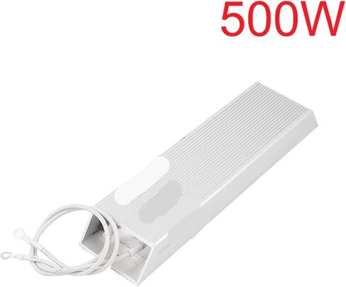 1PCS Aluminum Shell Braking Resistor 500W 10RJ 20RJ 30RJ 40RJ 50RJ 75RJ 100RJ 150RJ 300RJ Ohm(500W 75 Ohm) in Saudi Arabia