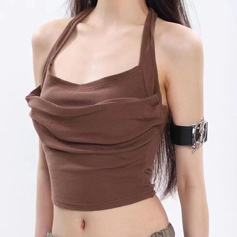 Leather Arm Cuff Bracelet for Women Adjustable Punk Arm Cuff Jewelry Upper Arm Band Black Leather Arm Bangles Halloween Gothic Jewelry in Saudi Arabia