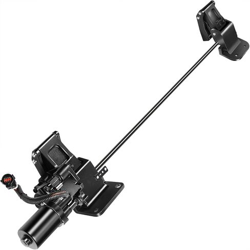 Driver Side Running Board Motor & Front + Rear Bracket Assembly Left Front Fit for Ford Expedition 2007-2014, Lincoln Navigator 2007-2014 (131.0 inch Wheelbase only in Kuwait