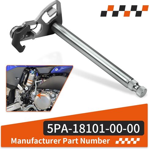 Shift Shaft Assembly Shifter for Yamaha YZ65 YZ85 2002-2024 5PA-18101-00-00 in Saudi Arabia