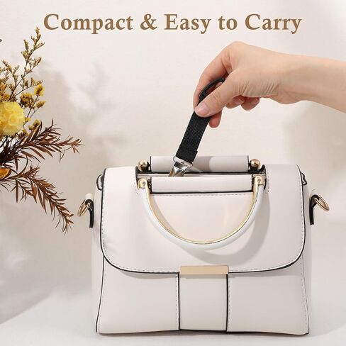 6 Pcs Hat Clips for Travel on Bag, Elastic Travel Purse Hat Clip Hands-Free Holiday Accessory for Traveling Bags Backpacks Purses Outdoor in Saudi Arabia