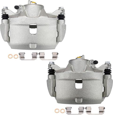 MAYASAF 19B2660+19B2661 Front Disc Brake Caliper Right+Left for Honda 2003-17 Accord/2013-17 Civic/2016 CR-Z/2013-14 Fit, for Acura 13-2015 ILX in Saudi Arabia