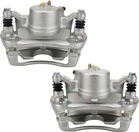 MAYASAF 19B2660+19B2661 Front Disc Brake Caliper Right+Left for Honda 2003-17 Accord/2013-17 Civic/2016 CR-Z/2013-14 Fit, for Acura 13-2015 ILX in Saudi Arabia