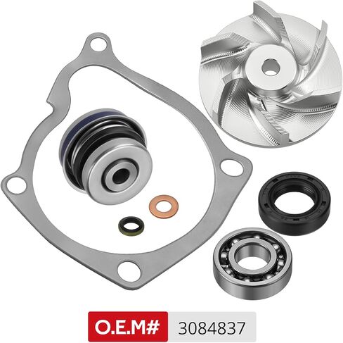 JAVIK 3084837 Water Pump Seal Rebuild Kit CNC Impller For Polaris UTV 2X4/4X4/6X6 2001-2003 Ranger 500 Big Boss 500 Scramber 500 Xplorer 500 1997-2013 Sportsman 400 450 500 1996-2014 in Saudi Arabia