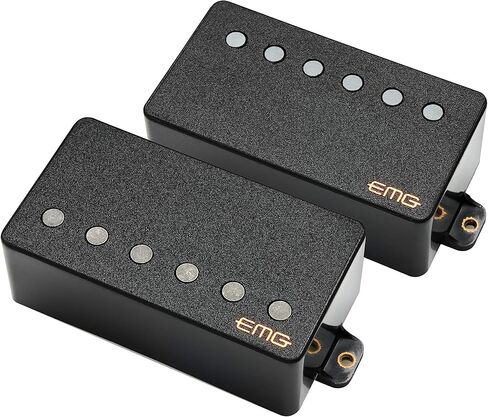 EMG 57/66 TW Dual Mode Humbucker Pickup Set, Brushed Chrome (7155.00) in Kuwait