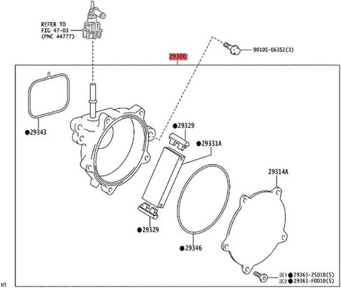 29300-F0011 29300-25012 سيارة قوة الفرامل الداعم مضخة تفريغ صالح لكزس أفالون صالح لل RAV4 تندرا 29300-F0012 in Saudi Arabia