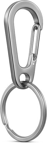 Durable Stainless Steel Keychain, Quick Release Heavy Duty Carabiner Clip for Home, Motorcycle, Car Key Chain Rings in Saudi Arabia